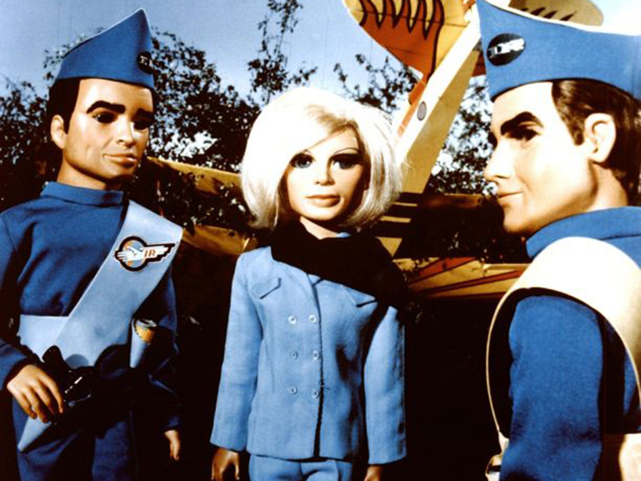 Scott, Lady Penelope and Virgil from the original ‘Thunderbirds’