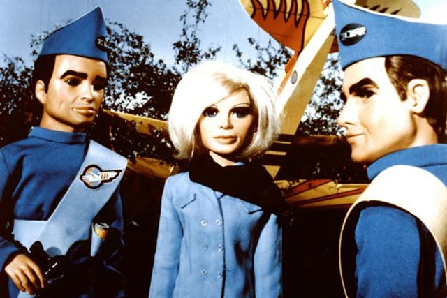 Scott, Lady Penelope and Virgil from the original  ‘Thunderbirds’