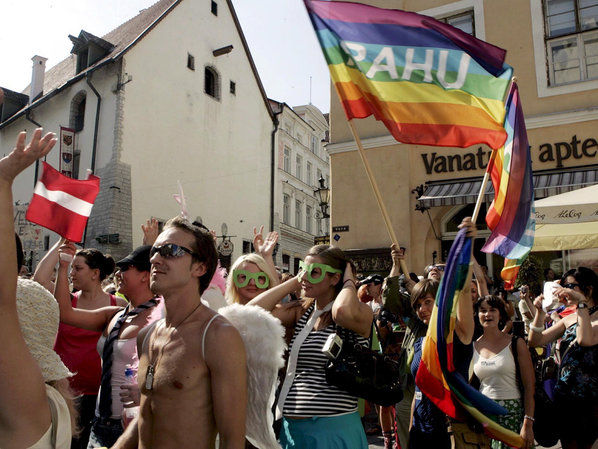 Stephen Fry Estonian Gay Rights Campaigners Face Fight For Freedom