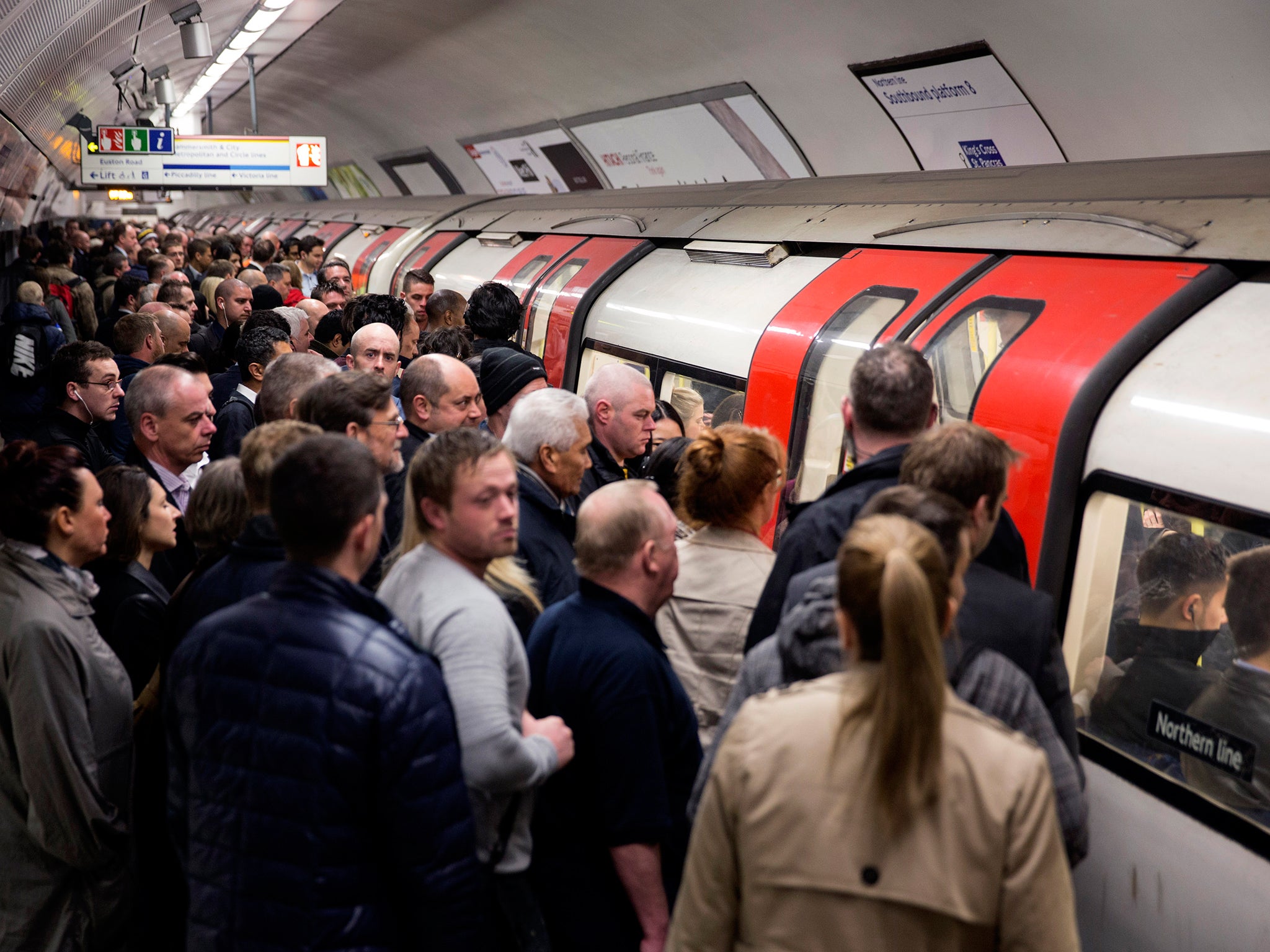 London Commuters have been subjected to three days of severe disruptions and delays across the network