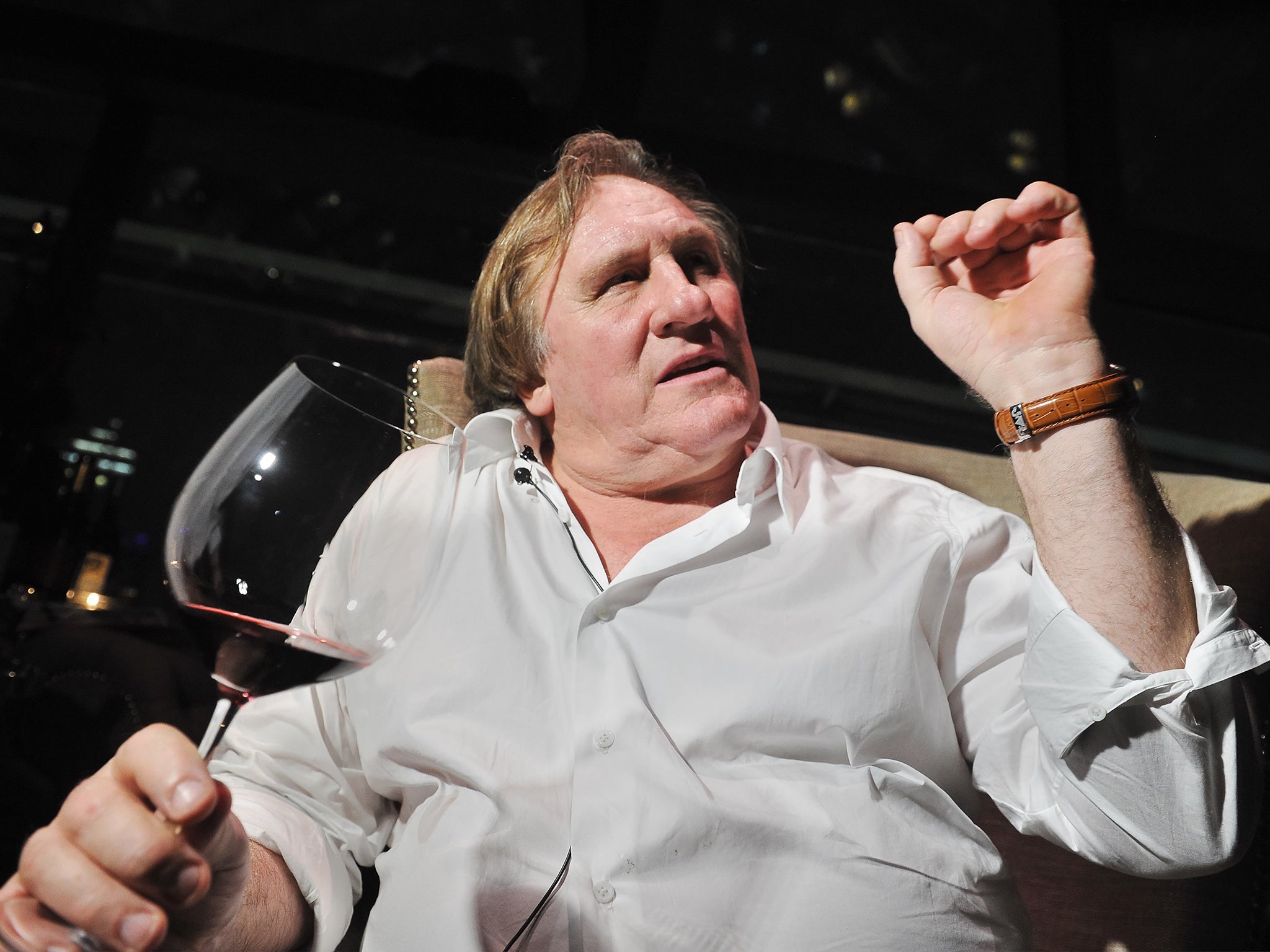 Gérard Depardieu recently revealed he drinks 14 bottles of wine a day