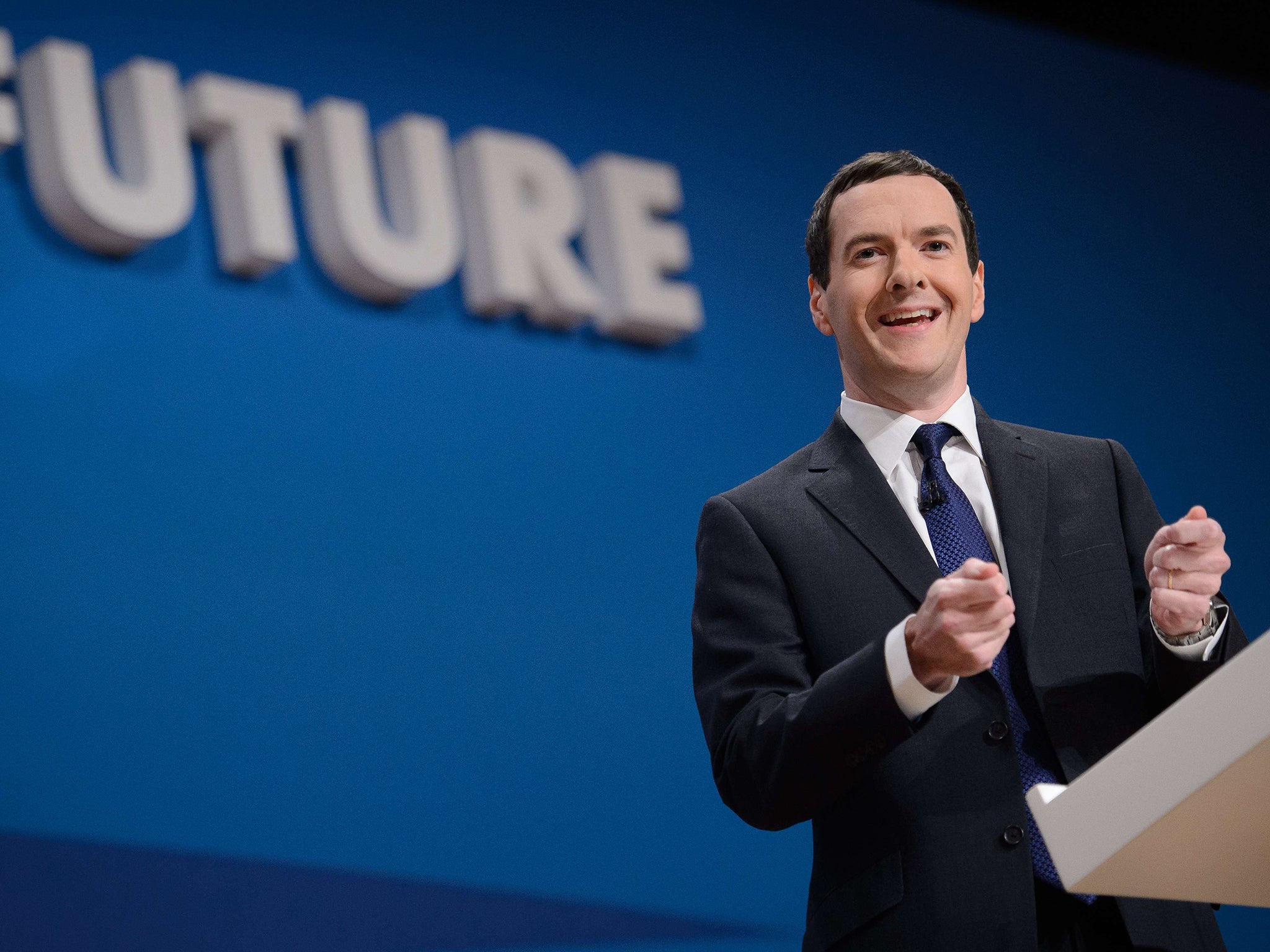 In his conference speech George Osborne claimed that Britain was the best-performing advanced economy