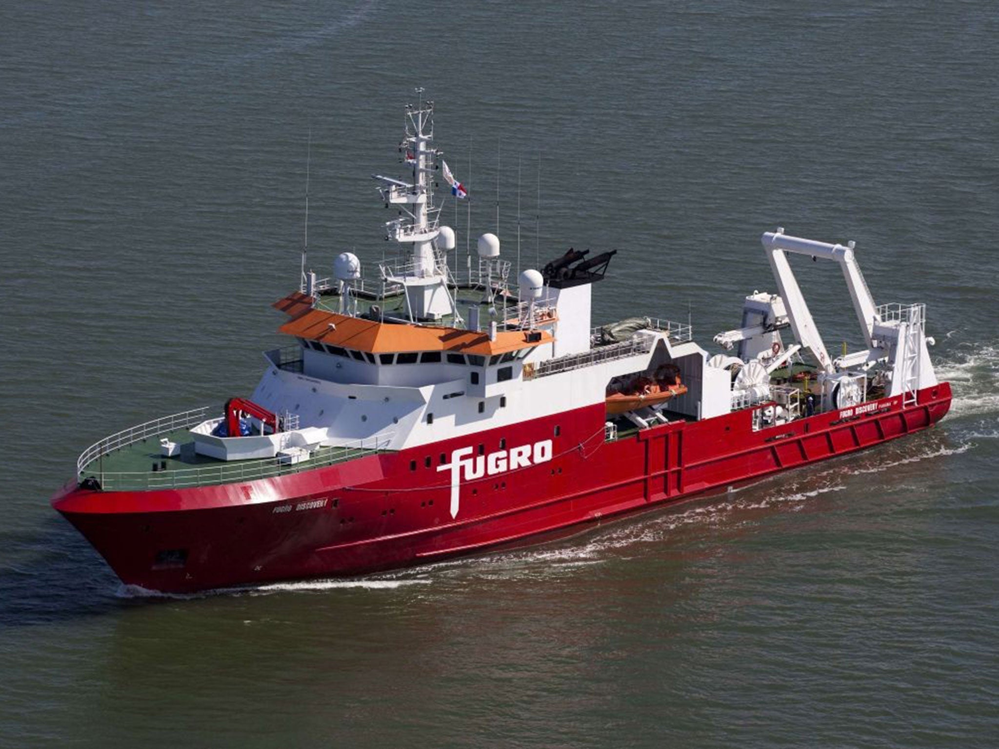 The M/V Fugro Discovery, which along with the Malaysian-contracted GO Phoenix, is searching for MH370