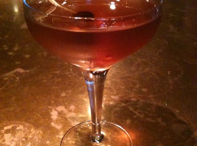 Sweet Manhattan cocktail recipe | The Independent | The Independent