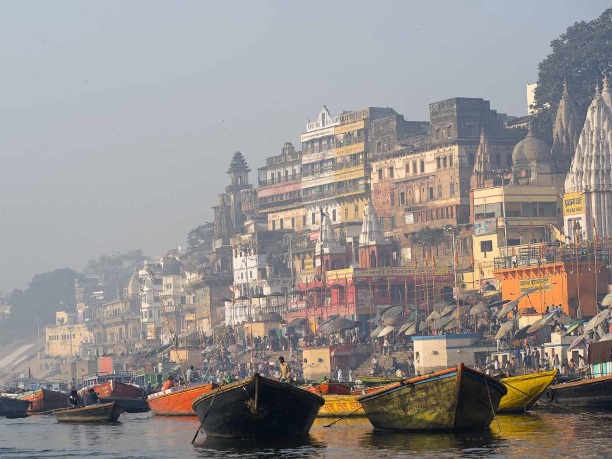 The Ganges at dawn