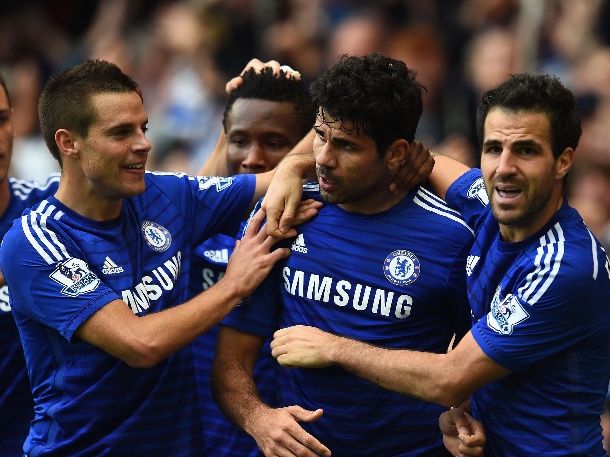 Cesc Fabregas and Diego Costa have adapted quickly at Stamford Bridge