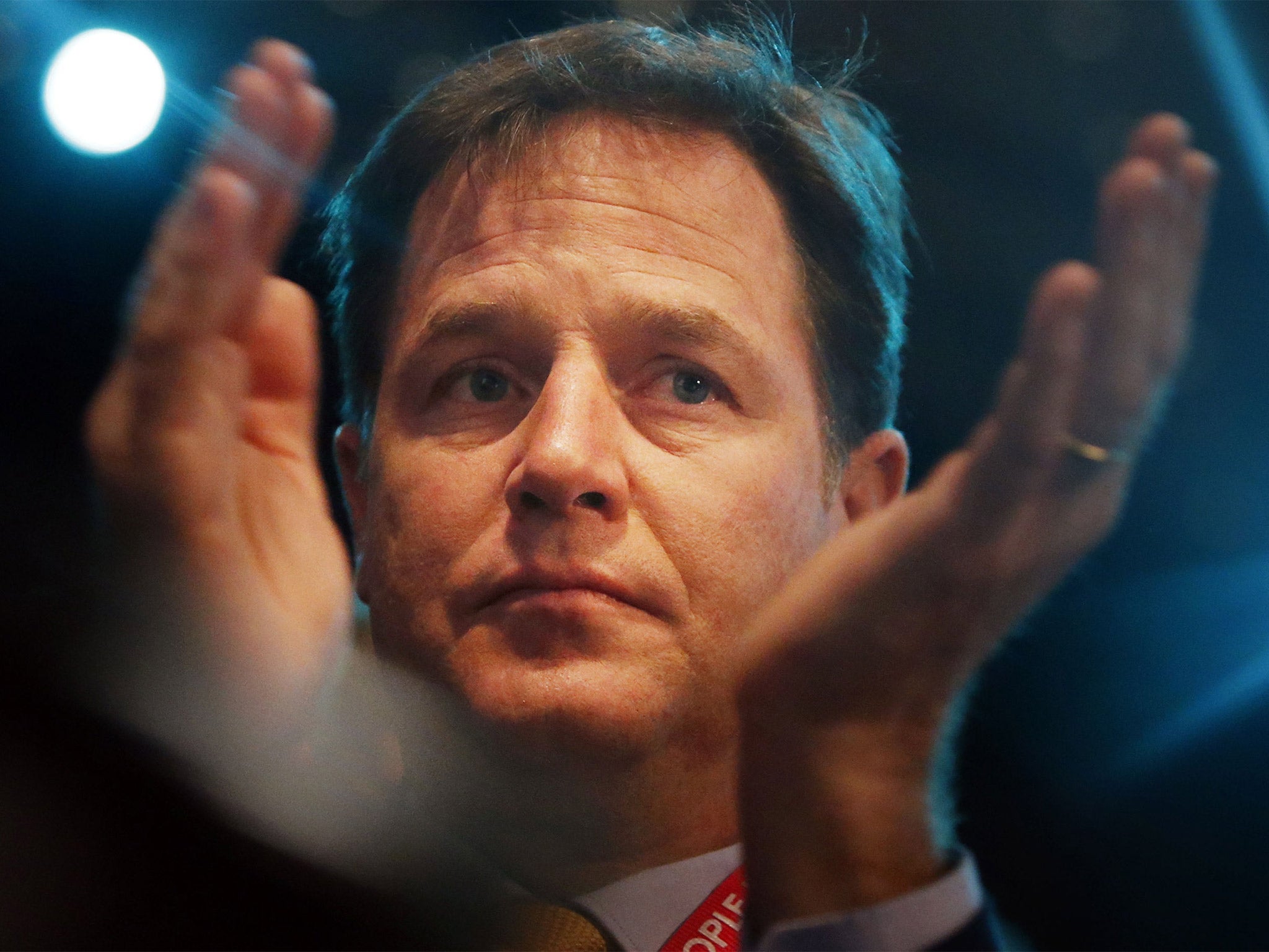 Nick Clegg accused the Tories of wanting to 'cut taxes for the wealthiest, paid for by the working poor'