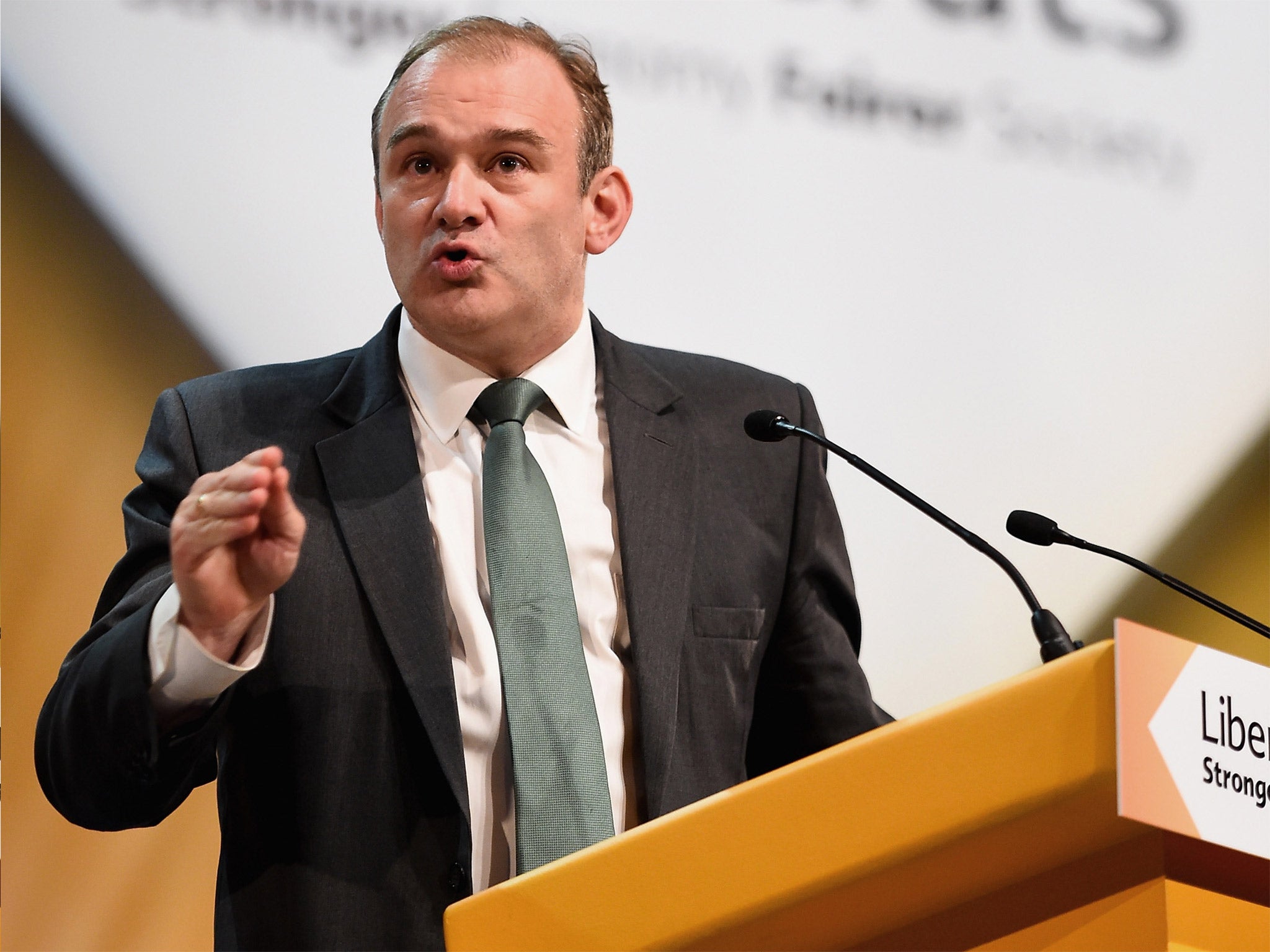 Energy Secretary Ed Davey, who happily used the word Christmas throughout his annual email to staff