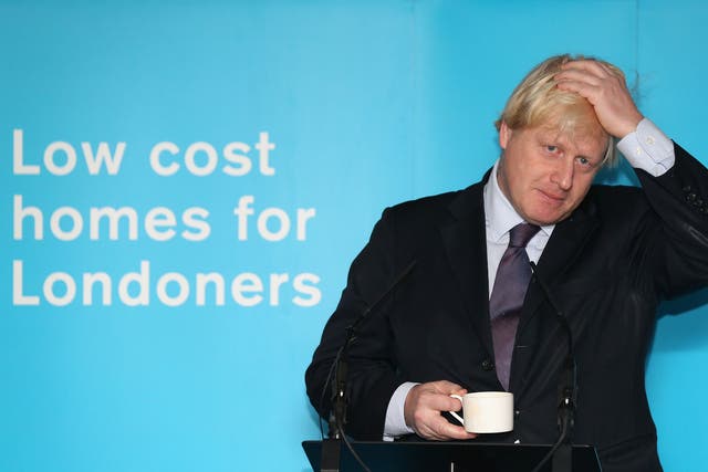 Boris Johnson has been criticised for how many luxury apartments he has approved as Mayor of London