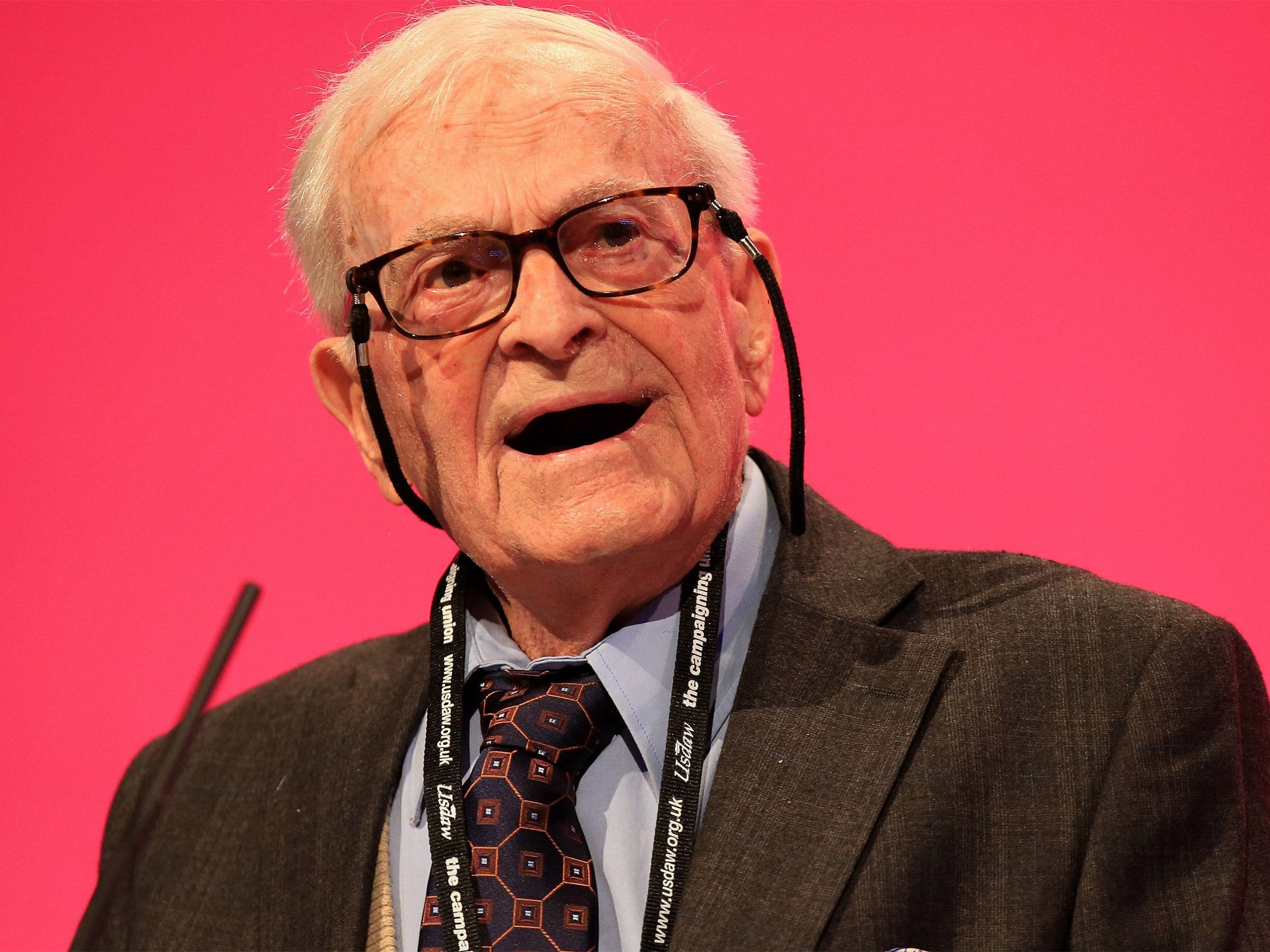 Harry Smith roused the Labour conference with a vivid description of a ‘bleak’ life before the NHS