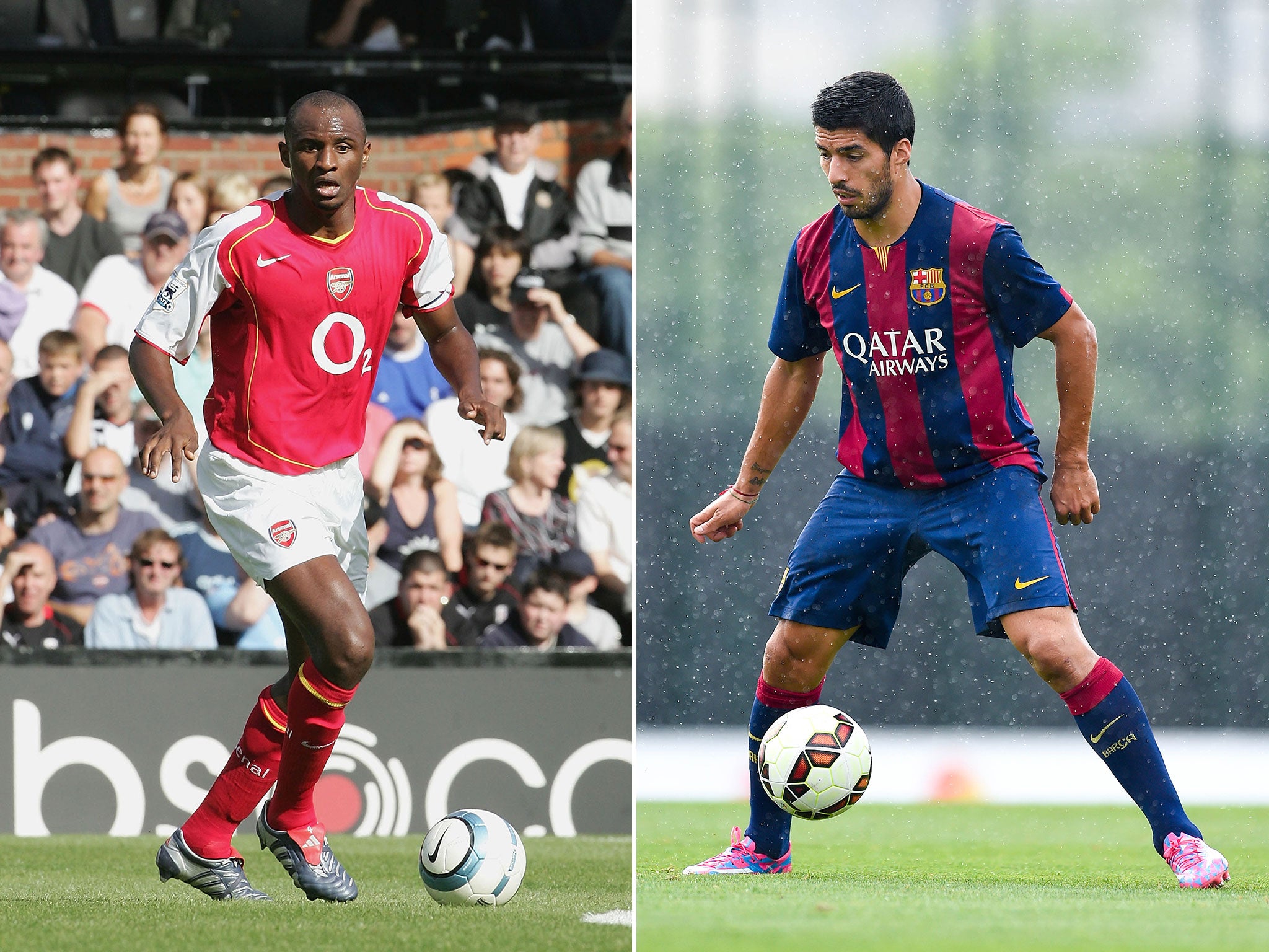 Patrick Vieira and Luis Suarez nearly joined Tottenham, according to Harry Redknapp