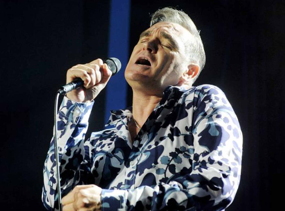 Stick to the singing please Morrissey?
