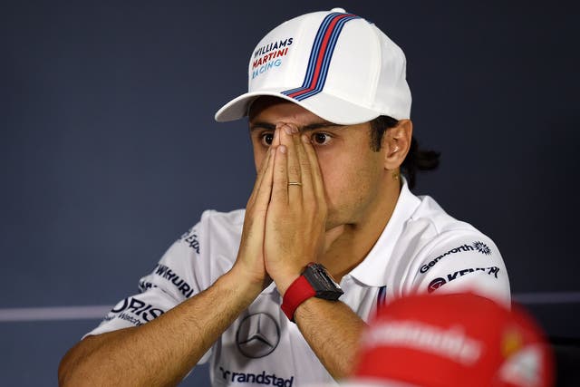 Felipe Massa during the drivers' press conference for the Russian Grand Prix