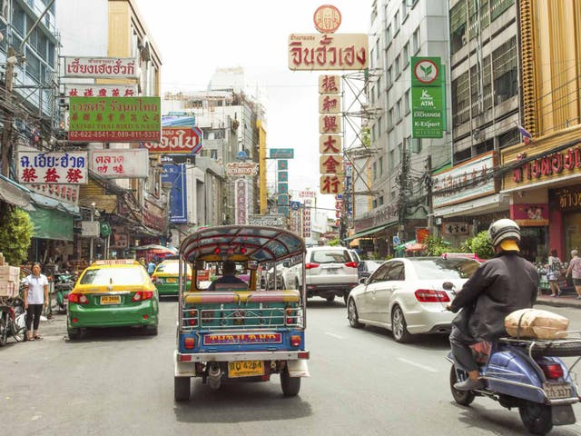 Rush hour: bustling Bangkok is home to 10 million people