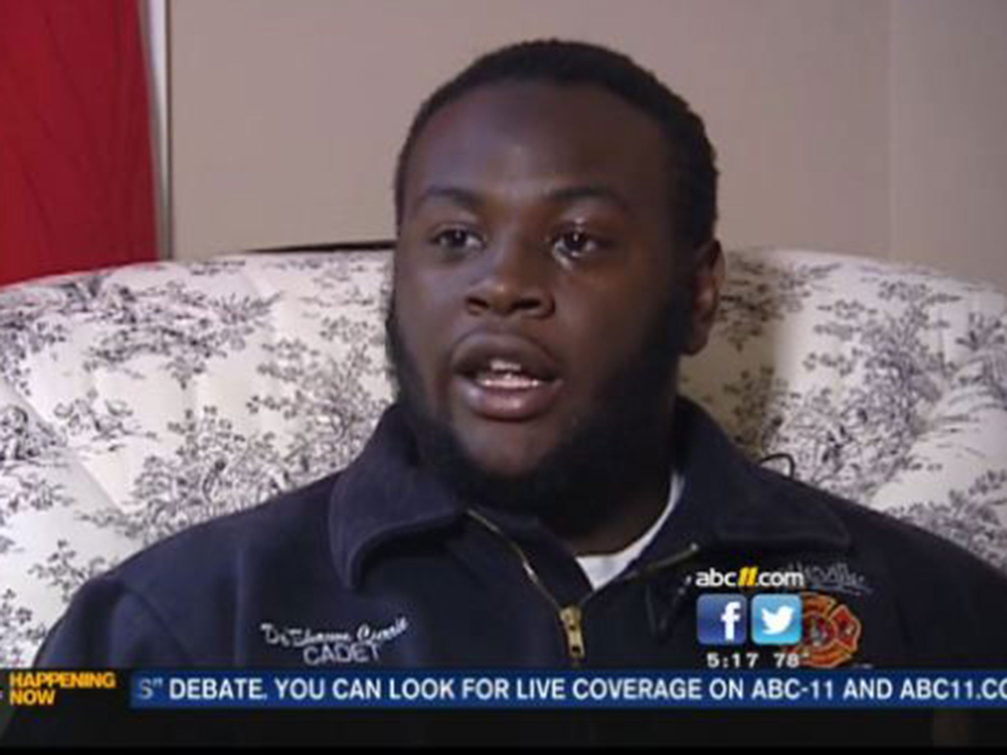 DeShawn Currie was pepper-sprayed in the home of his white foster family after police mistook him for a burglar