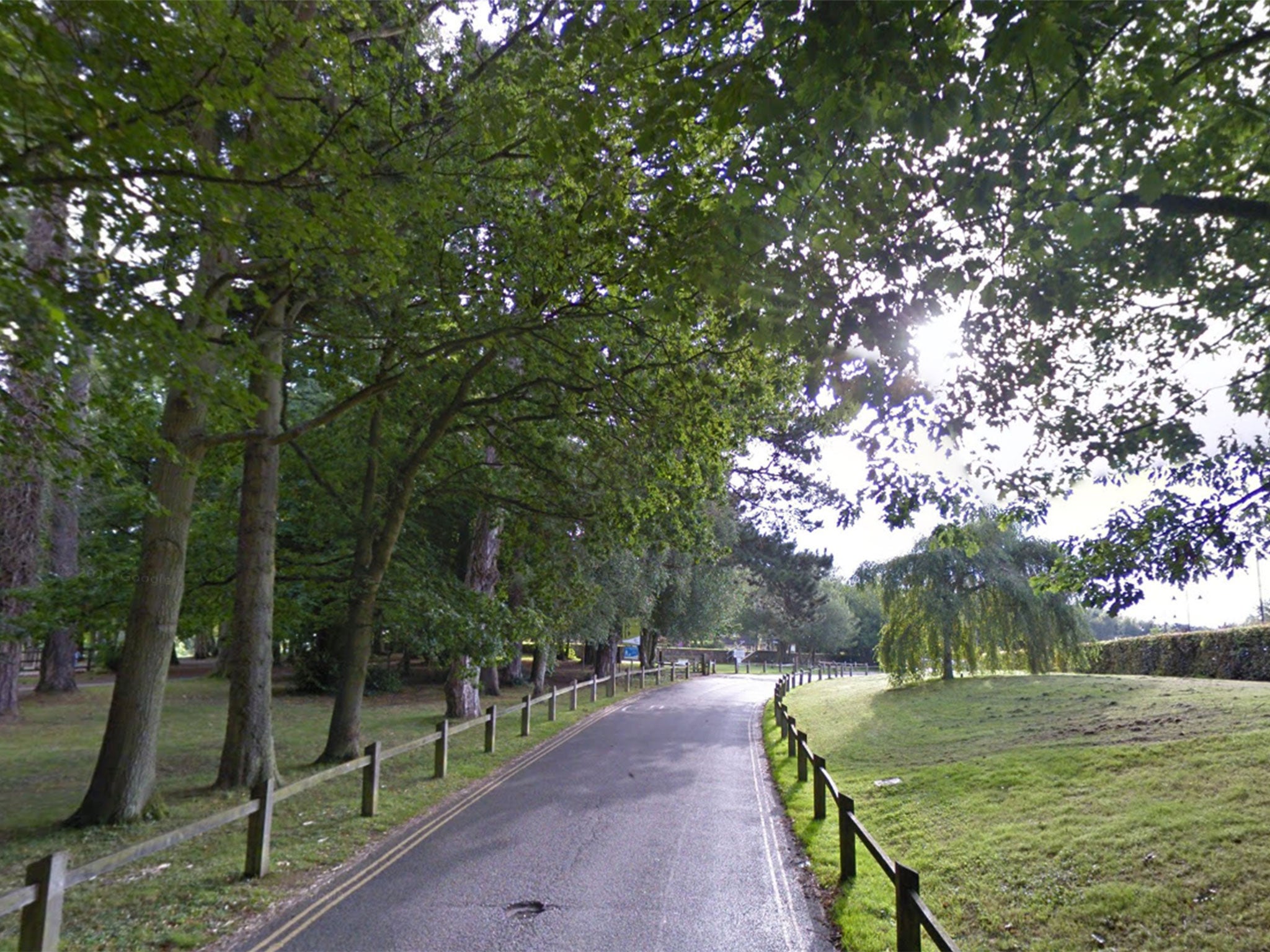 Tilgate park in Crawley where a school girl was attacked by a 35-year-old man