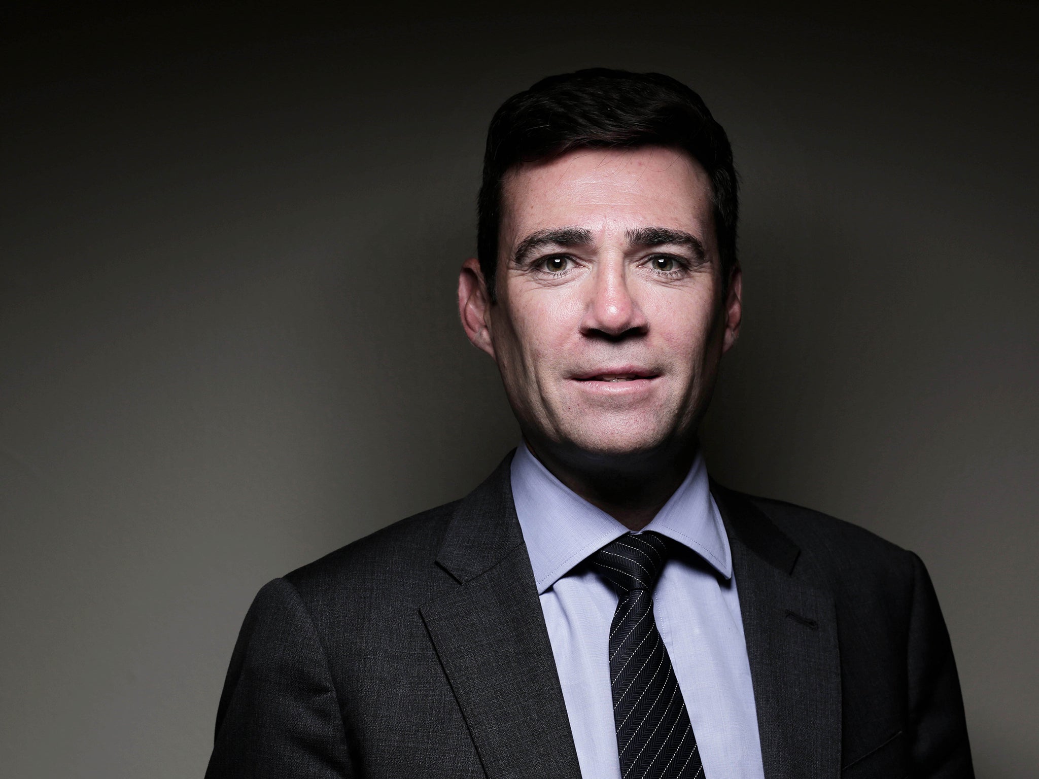 ‘I’m on a bit of a mission’: Andy Burnham, Labour’s shadow Health Secretary, wants to create an ever-larger NHS