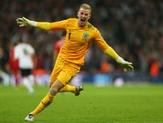 19 touches in 90 minutes, ONE save; Joe Hart man of the match