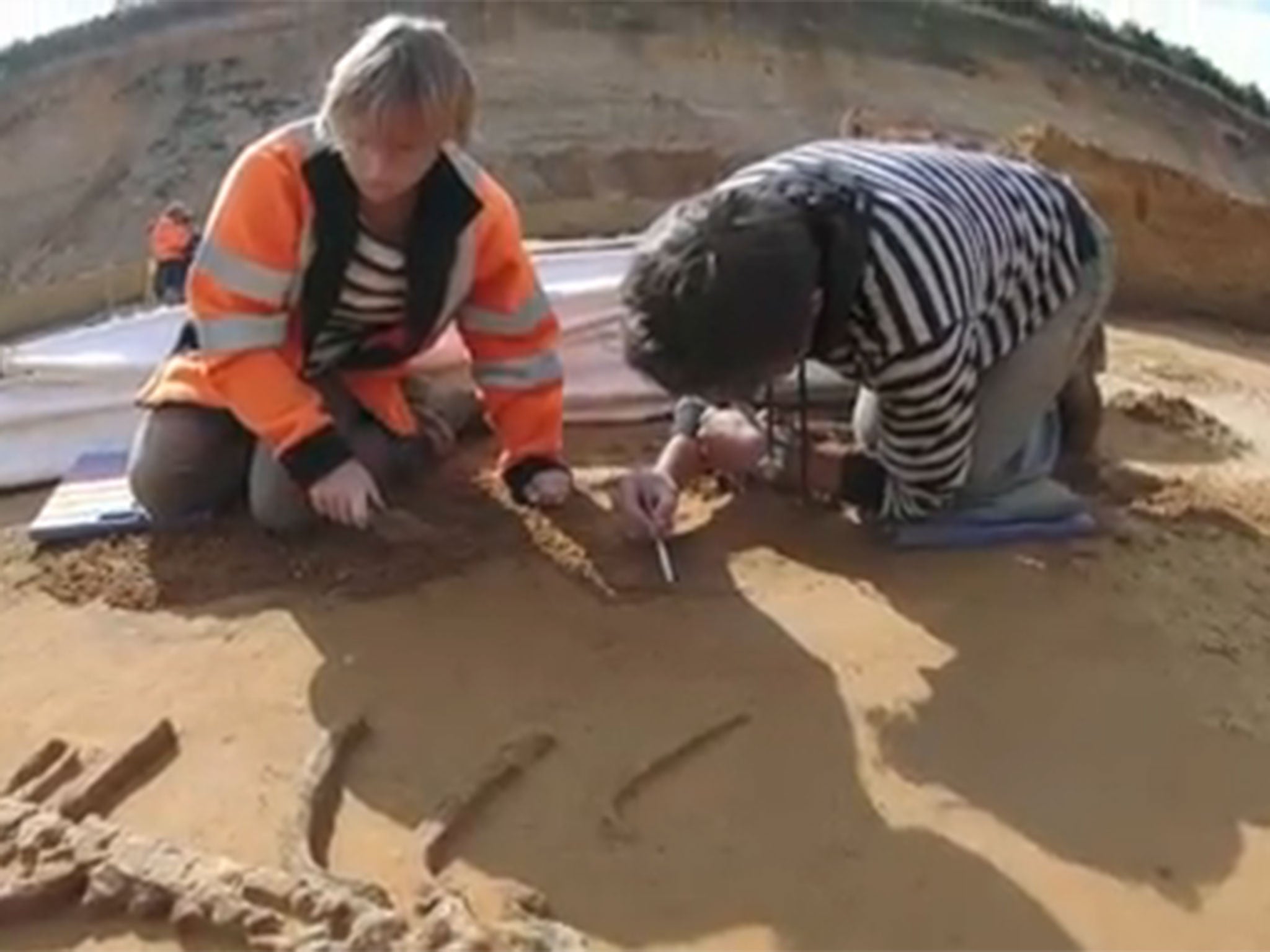 Archaeologists have found 200,000-year-old human bones found in France