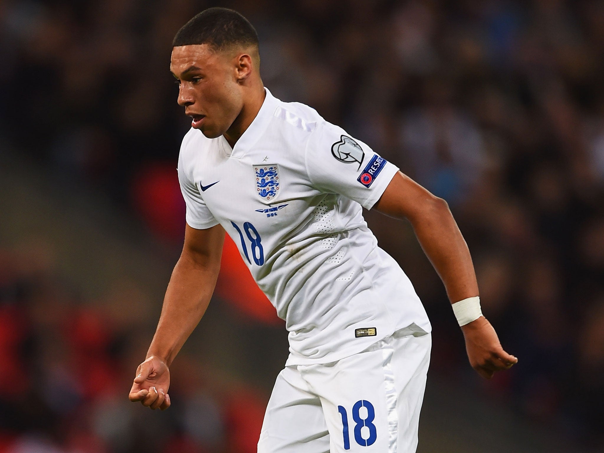 Oxlade-Chamberlain was one of five Arsenal players to feature for England on Thursday