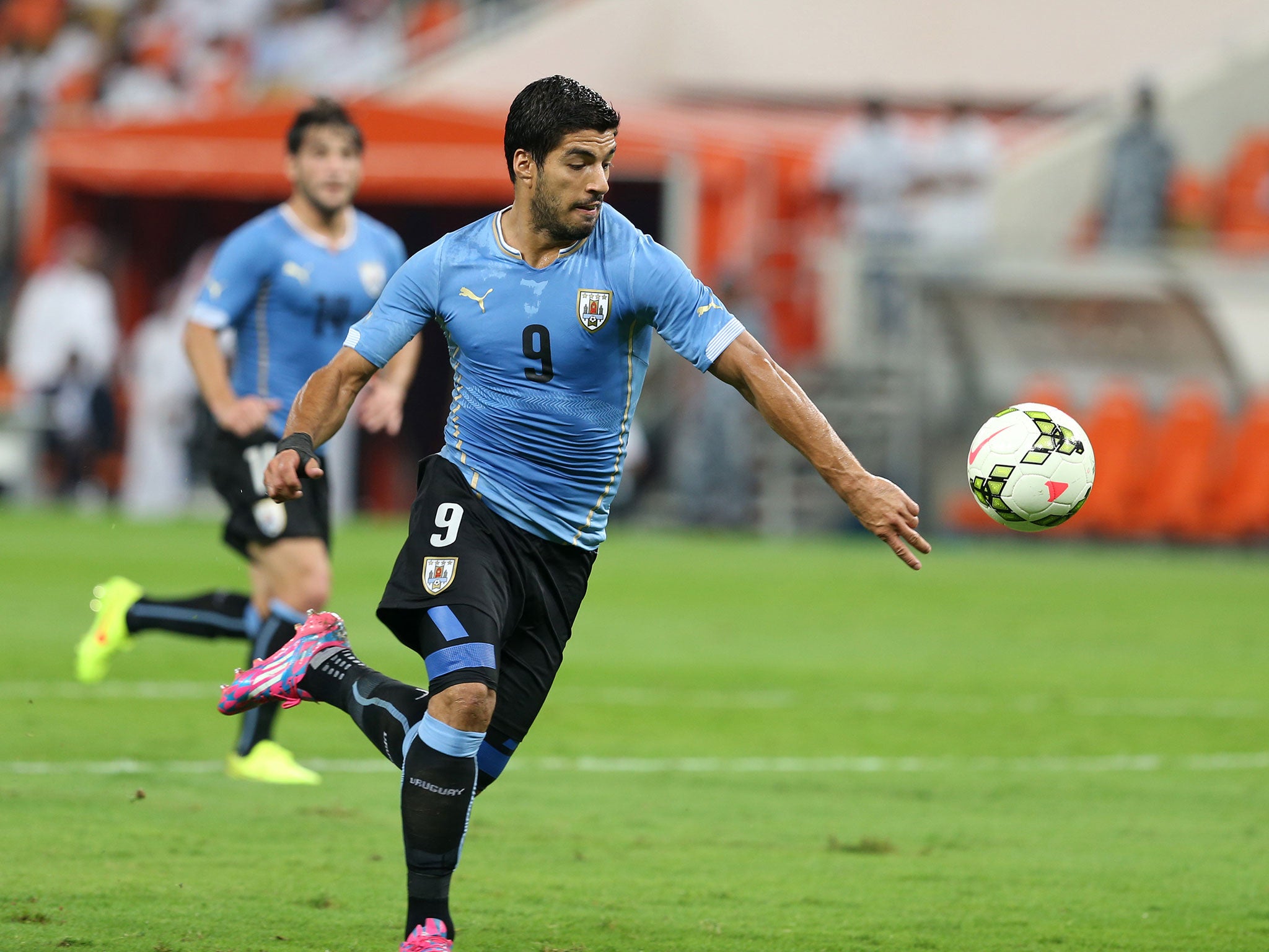 Suarez returned for Uruguay on Friday