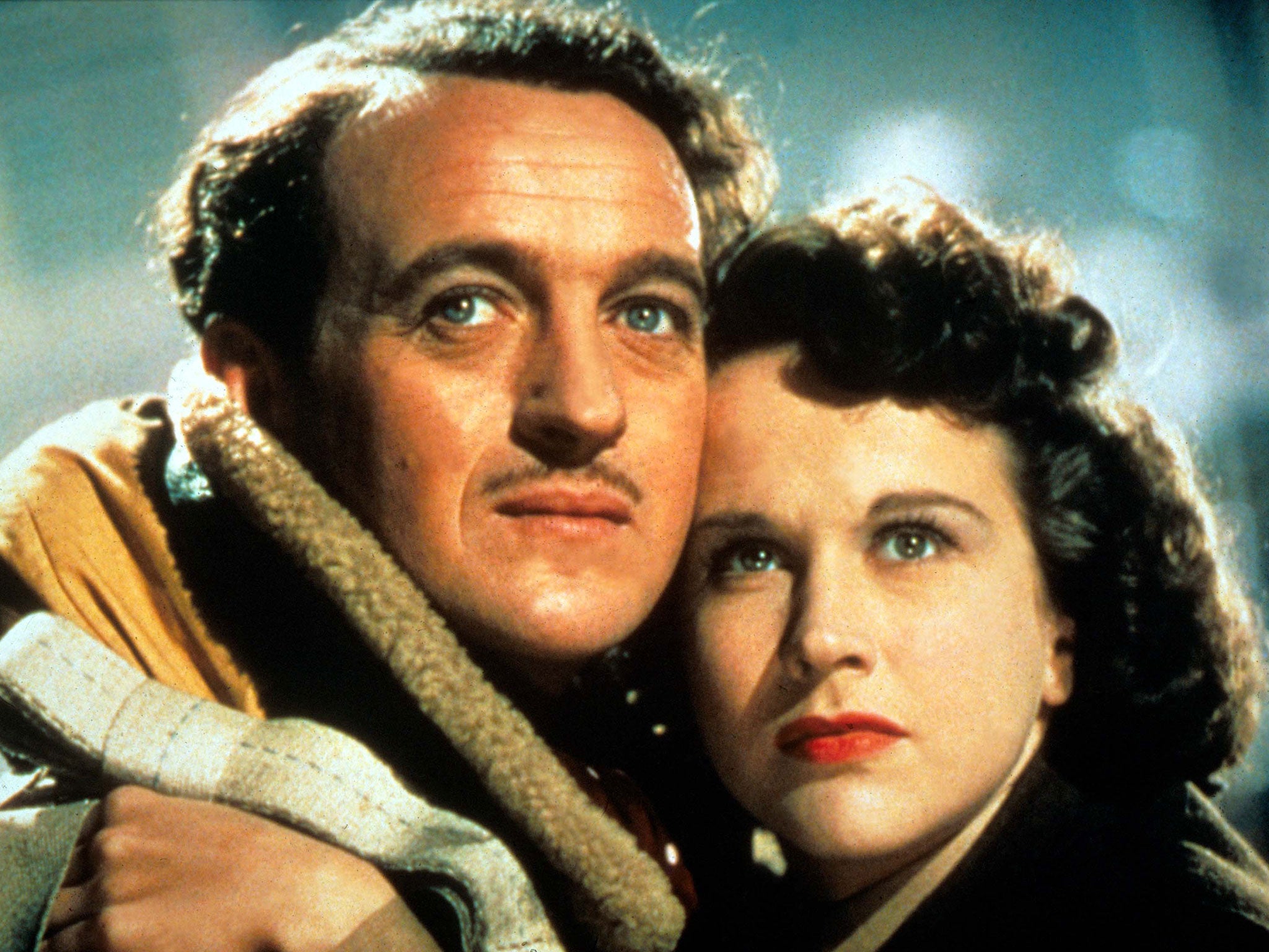 They come in colours: David Niven and Kim Hunter in A Matter of Life and Death
