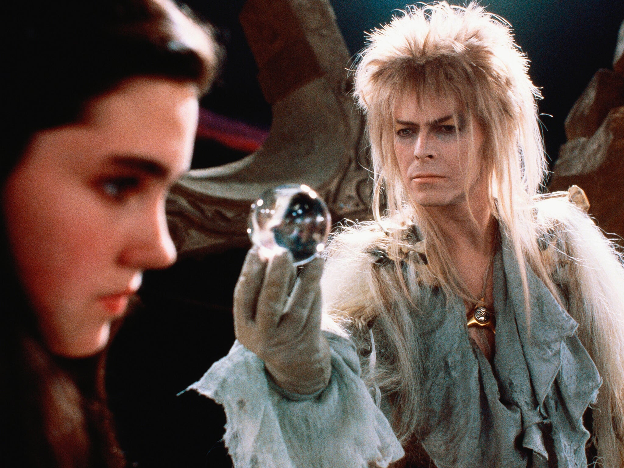 David Bowie as Jareth, the Goblin King in 'Labyrinth'