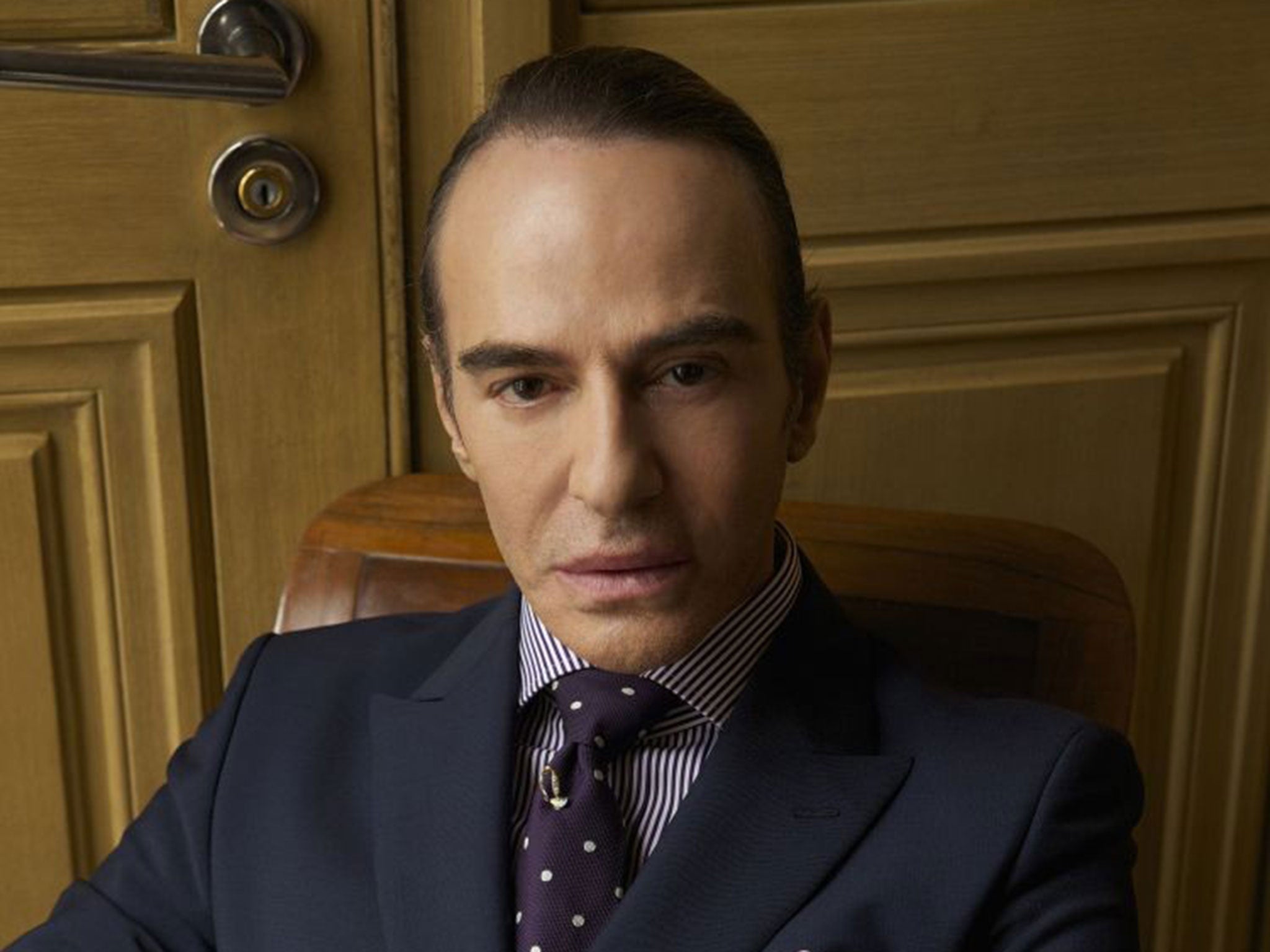 John Galliano will present his first menswear collection for