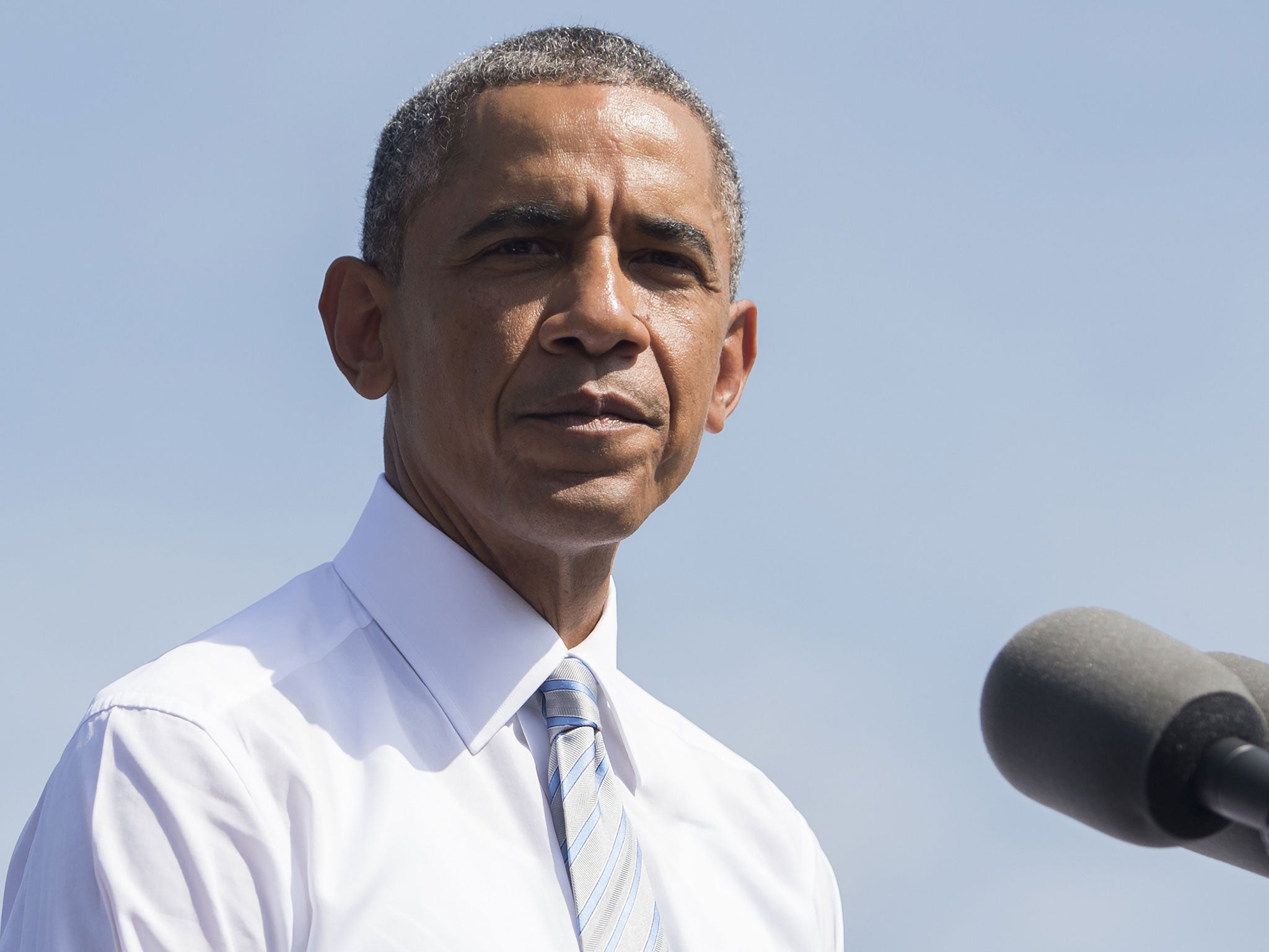 President Barack Obama says his policies are on the ballot