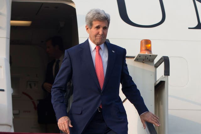US Secretary of State John Kerry has called for a renewed commitment to Middle East peace