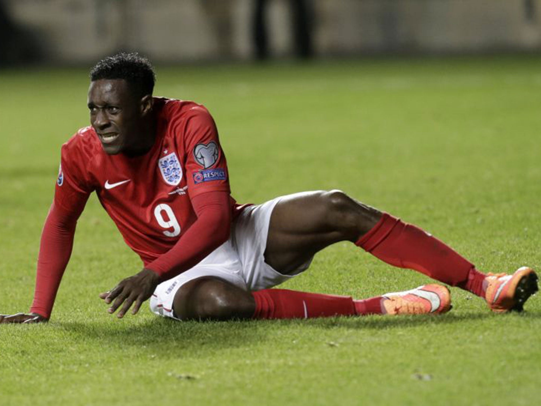Danny Welbeck in action for England recently