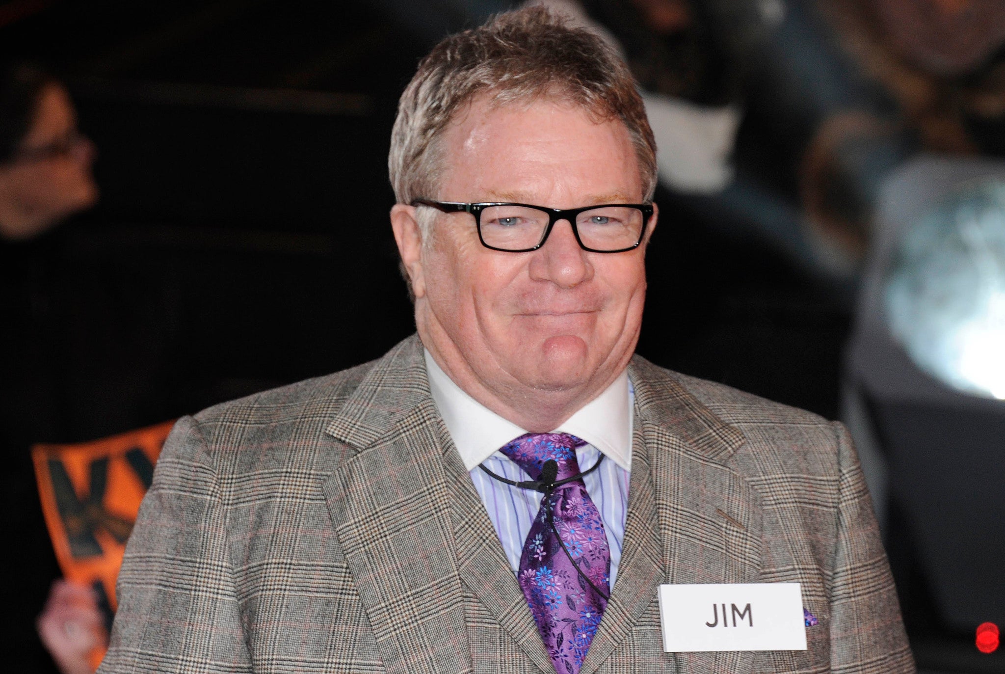Comedian Jim Davidson has rejected claims that he "ranted" about fellow celebrities