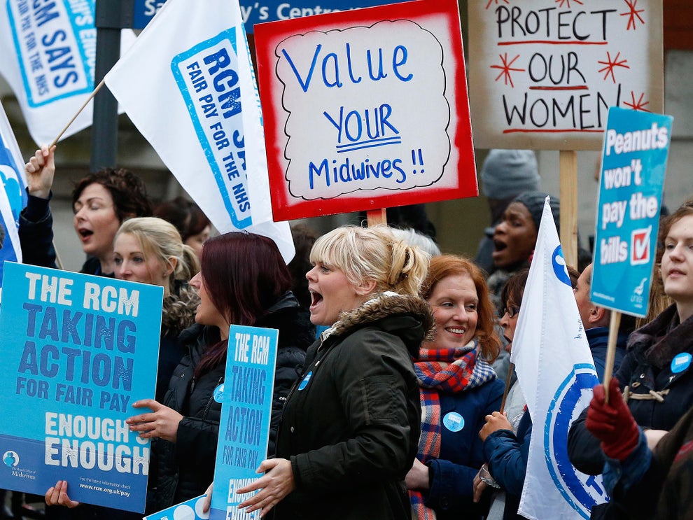 NHS staff strike Standing on the picket line makes this the saddest