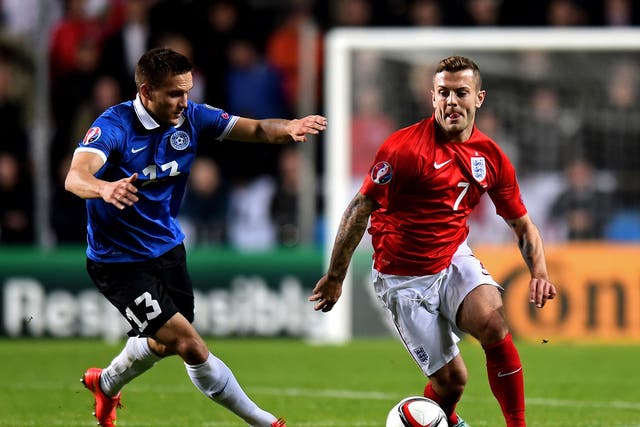 Jack Wilshere was excellent in a holding role for England this week