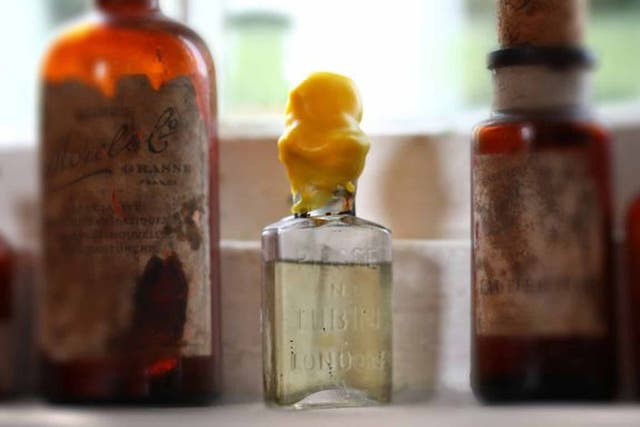 The sweet smell of freedom: perfume bottles found on the 'Mary Celestia'