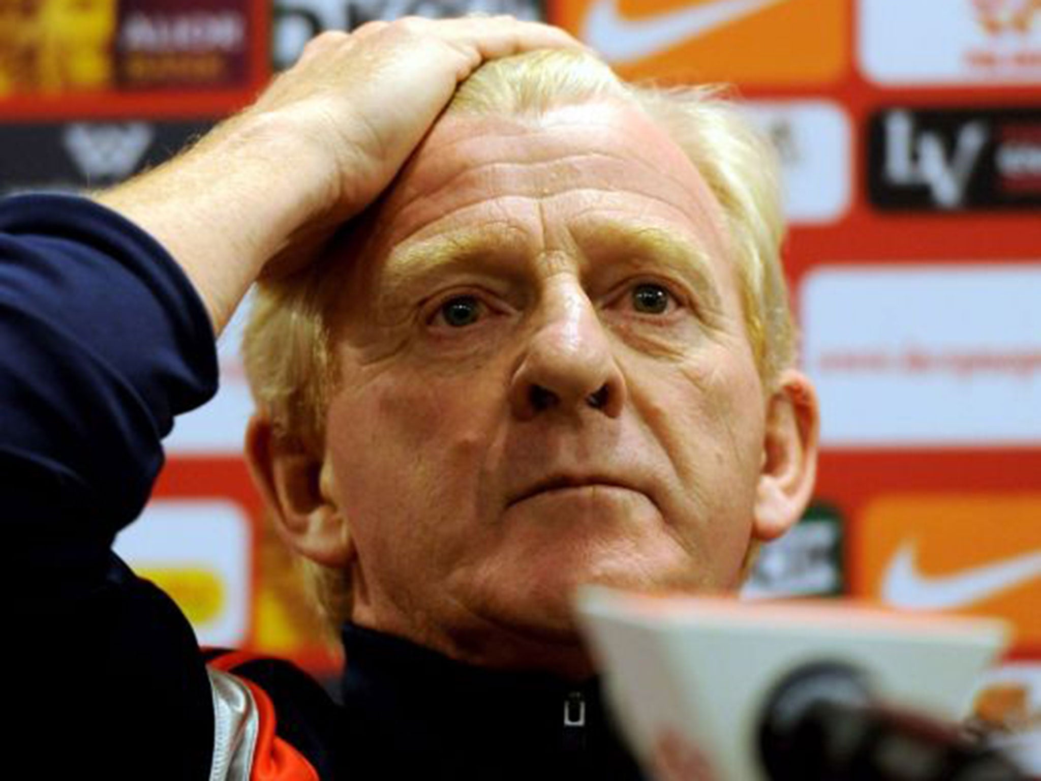 Gordon Strachan claimed he was pleased Poland beat Germany on Saturday