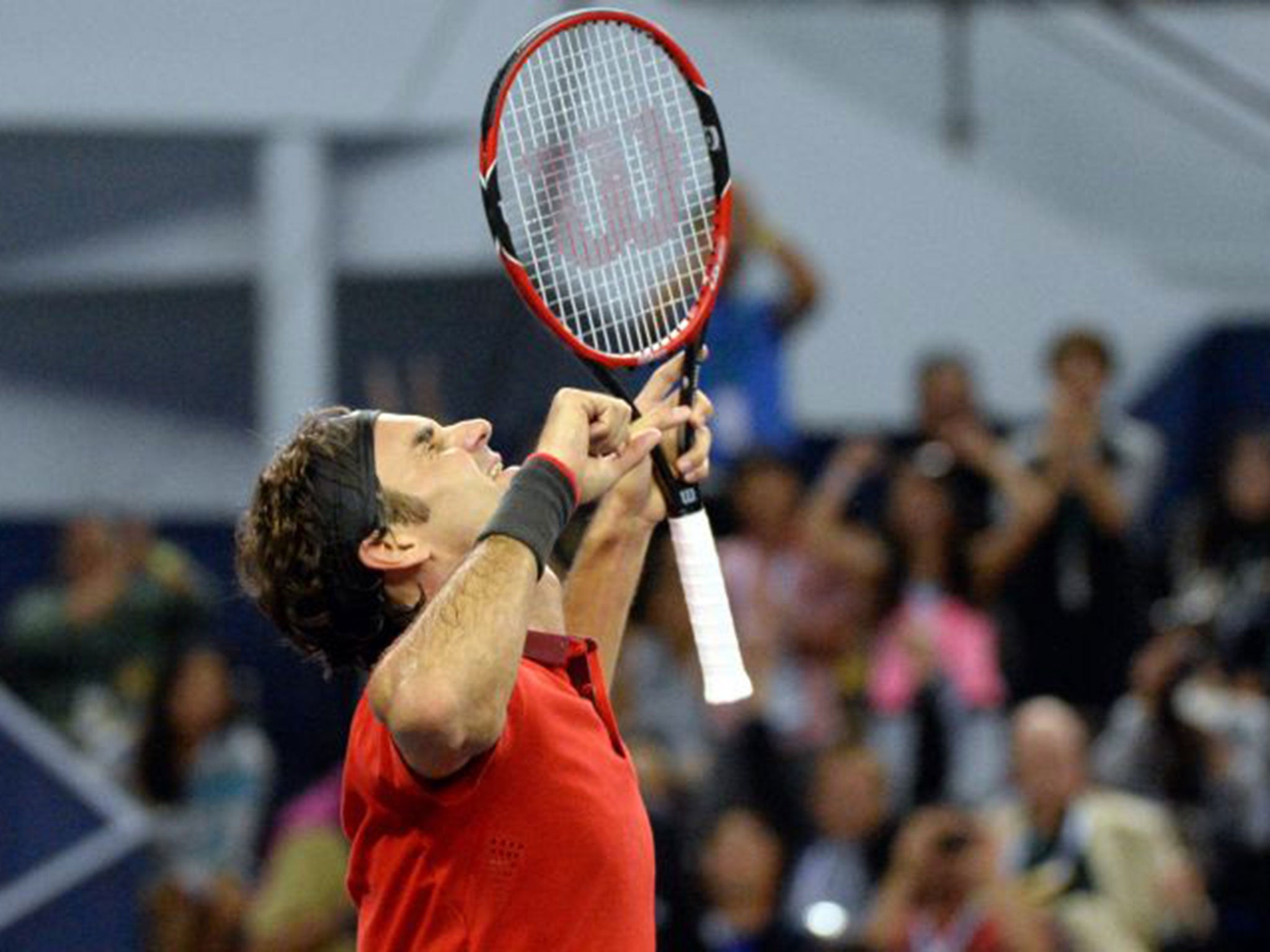 Federer's victory on Sunday was his fourth title of the year and moves him up to No 2 in the world rankings