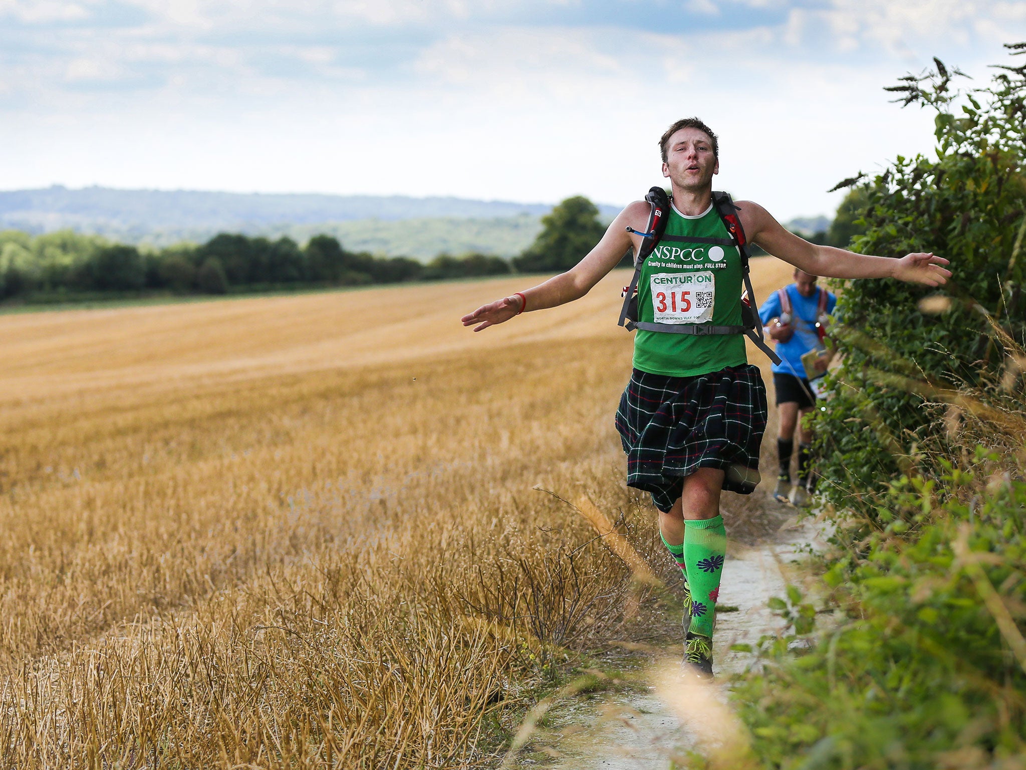 Rob Young is aiming to run a marathon every day for one year.