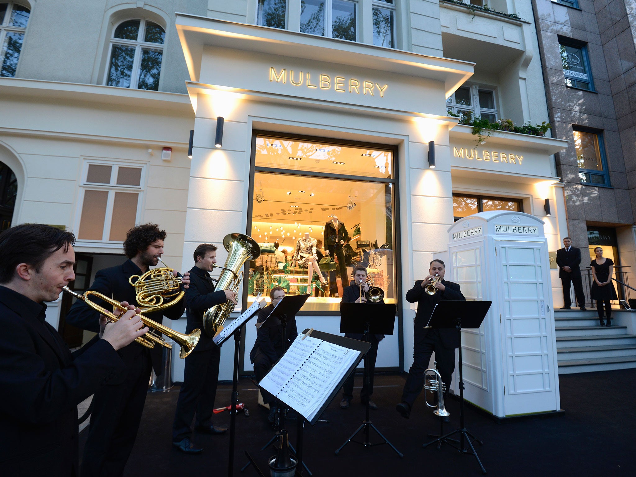 A general view at the Mulberry cocktail party in Berlin's flagship store at Mulberry Store on September 19, 2013 in Berlin, Germany.