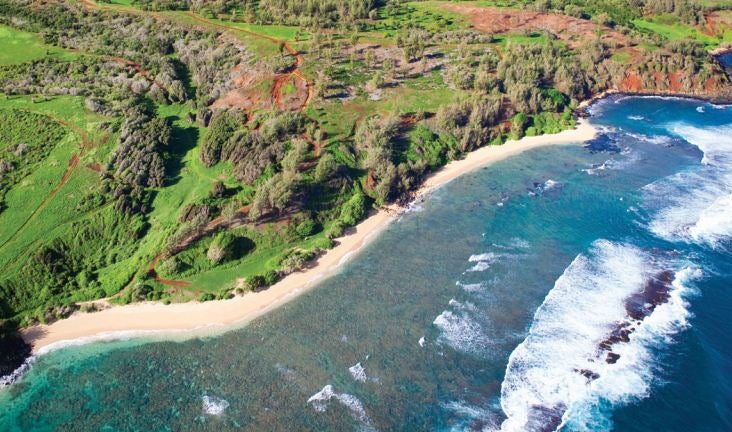 The slice of Hawaii, including the Kahu’aina Plantation owned by Mark Zuckerberg