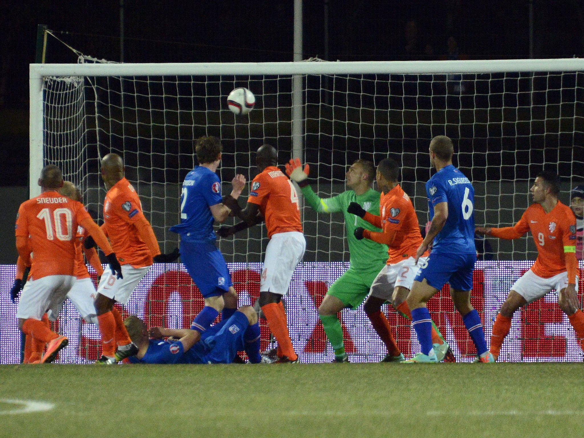 Gylfi Sigurdsson scored twice as Iceland beat the Netherlands