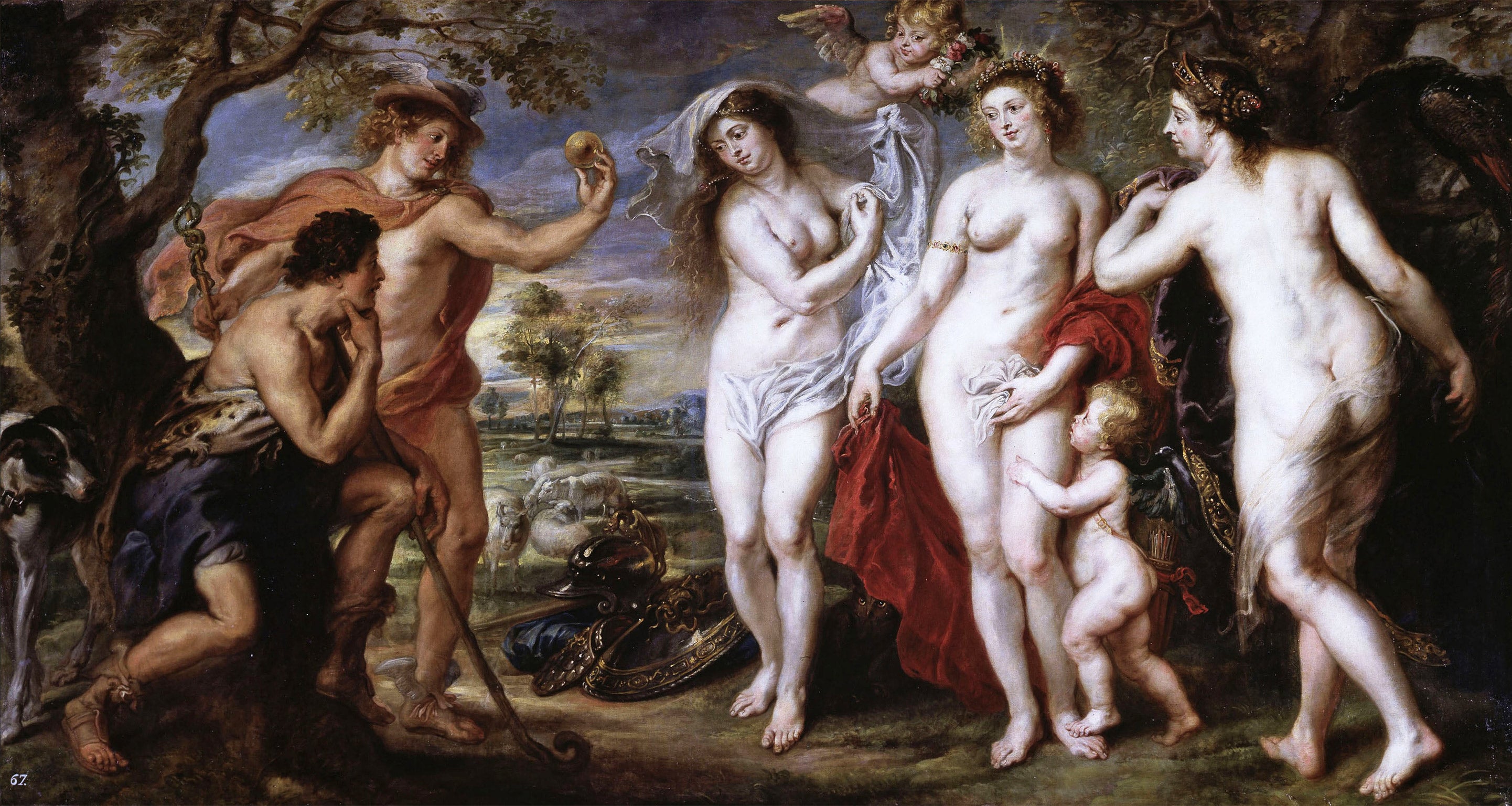 Jealous guys: ‘The Judgement of Paris’ is based on jealousy and envy
