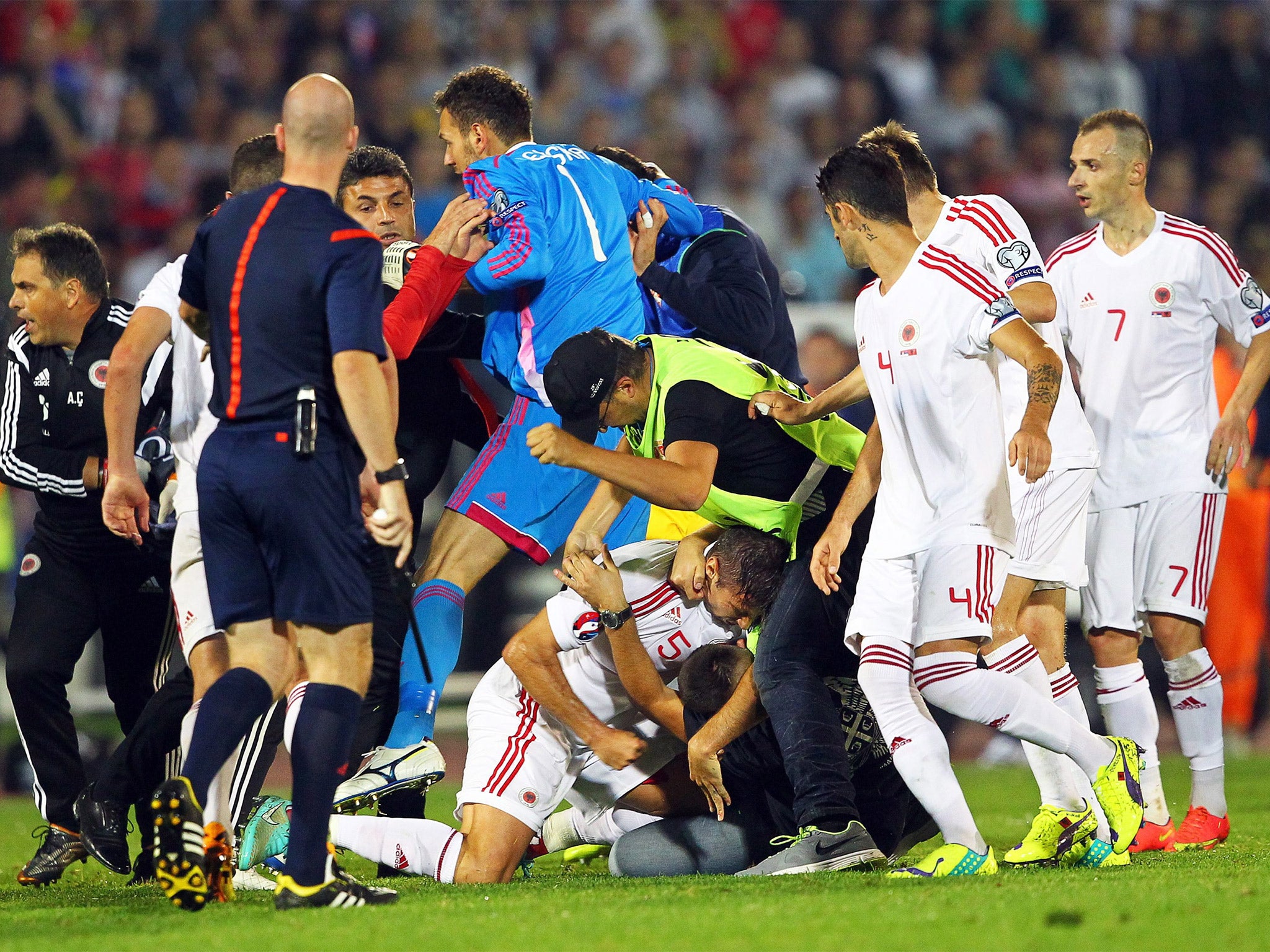 Serbia-Albania match abandoned: Serbia captain Branislav Ivanovic says