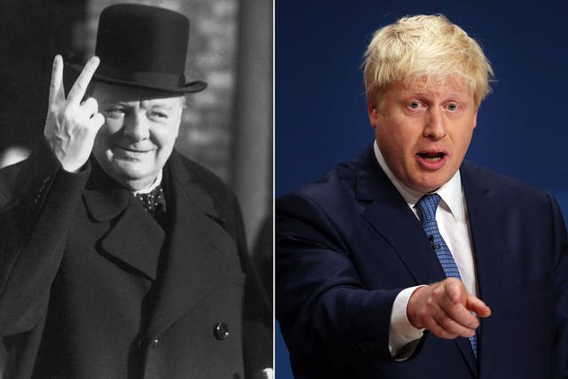 Boris Johnson has released a biography of Winston Churchill
