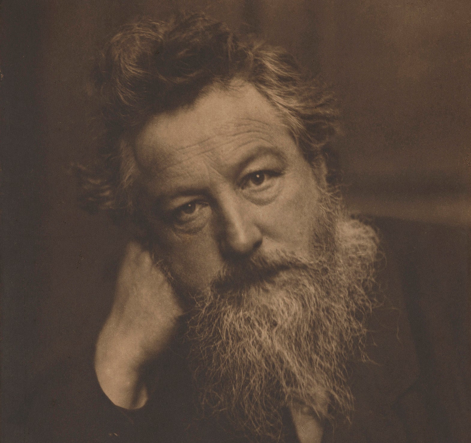 William Morris by Frederick Hollyer, 1884