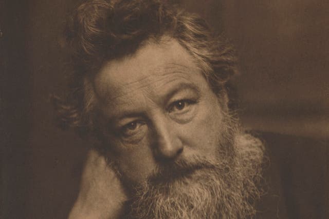 William Morris by Frederick Hollyer, 1884