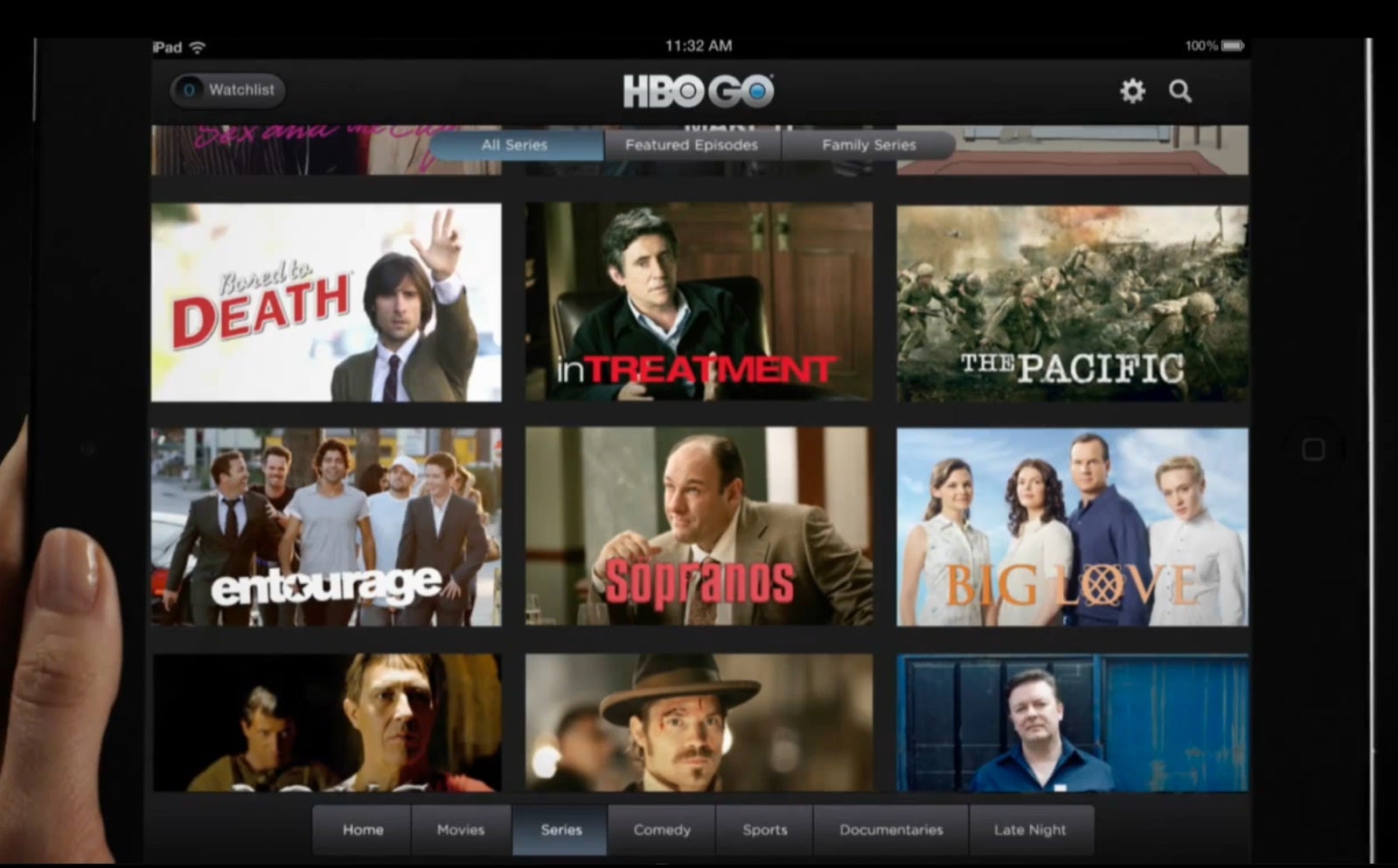 HBO Go is available on desktop, tablet and smartphone