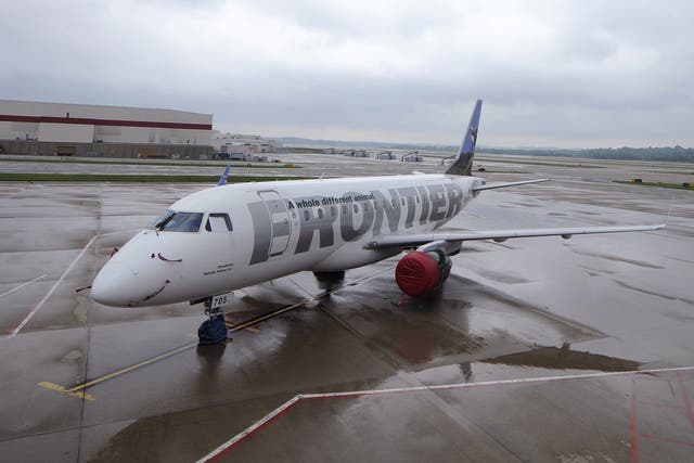 A Frontier Airlines steward apparently thought passenger was an air marshal (file pic)