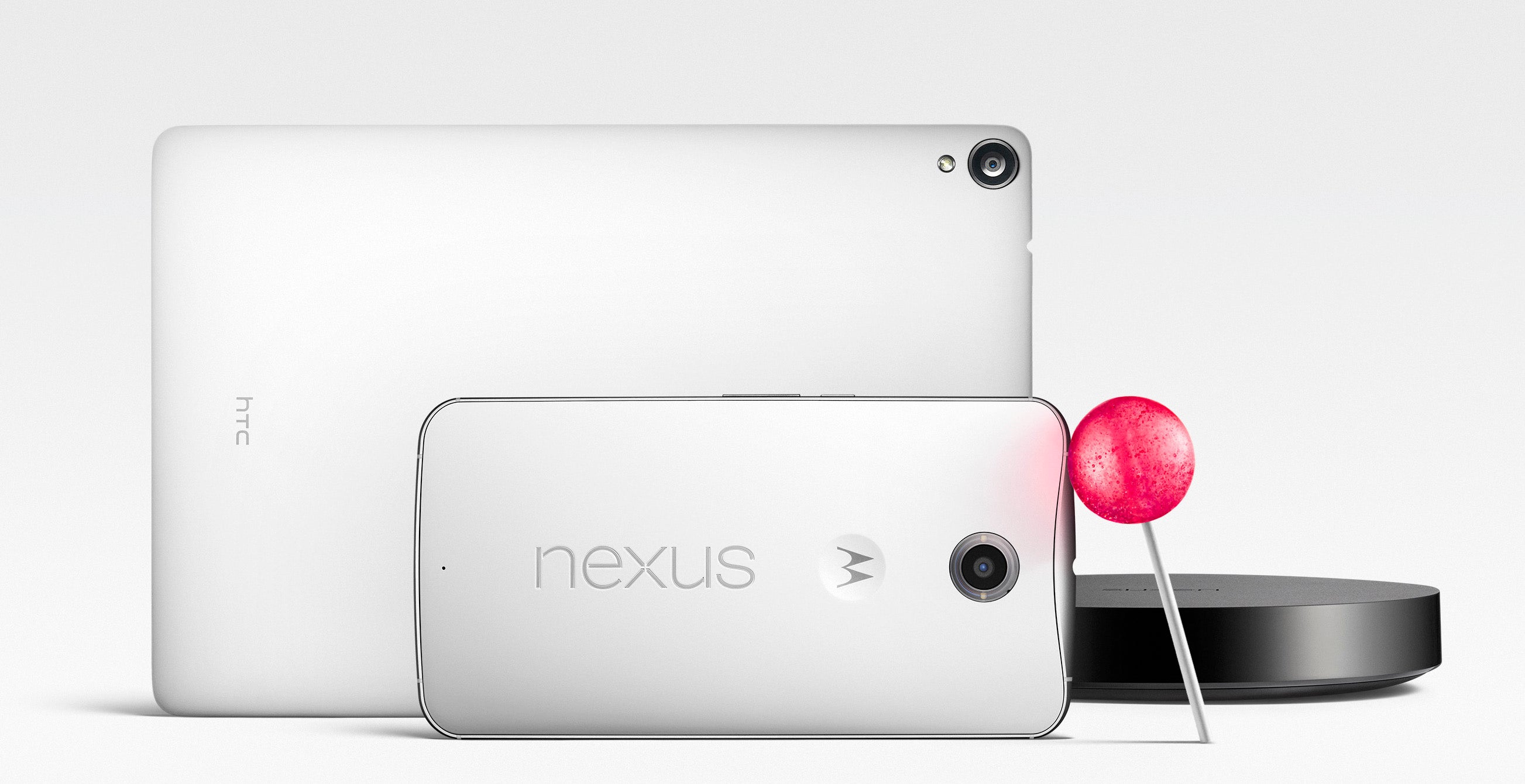The Nexus 9, Nexus 6 and Nexus Player.