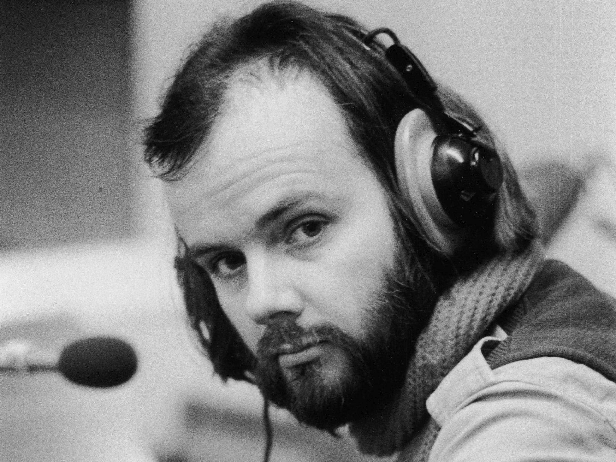 John Peel, former Radio 1 DJ and pioneering champion of alternative music, in 1972